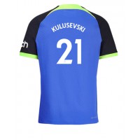 Tottenham Hotspur Dejan Kulusevski #21 Fußballbekleidung Auswärtstrikot 2022-23 Kurzarm